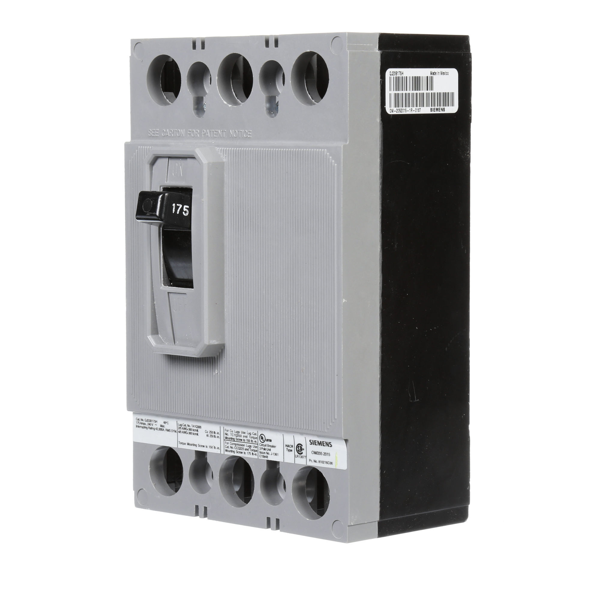 Picture of QJ23B175 ITE & Siemens Circuit Breaker