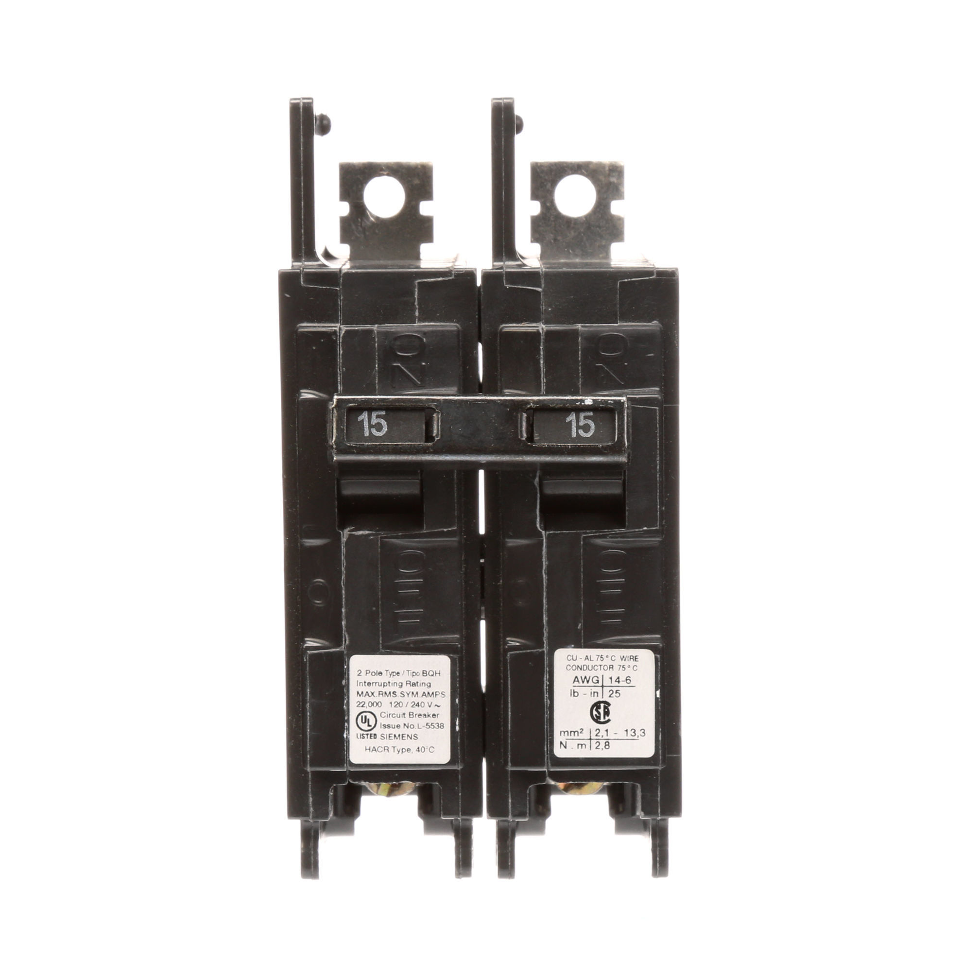 Picture of BQ2B015H ITE & Siemens Circuit Breaker