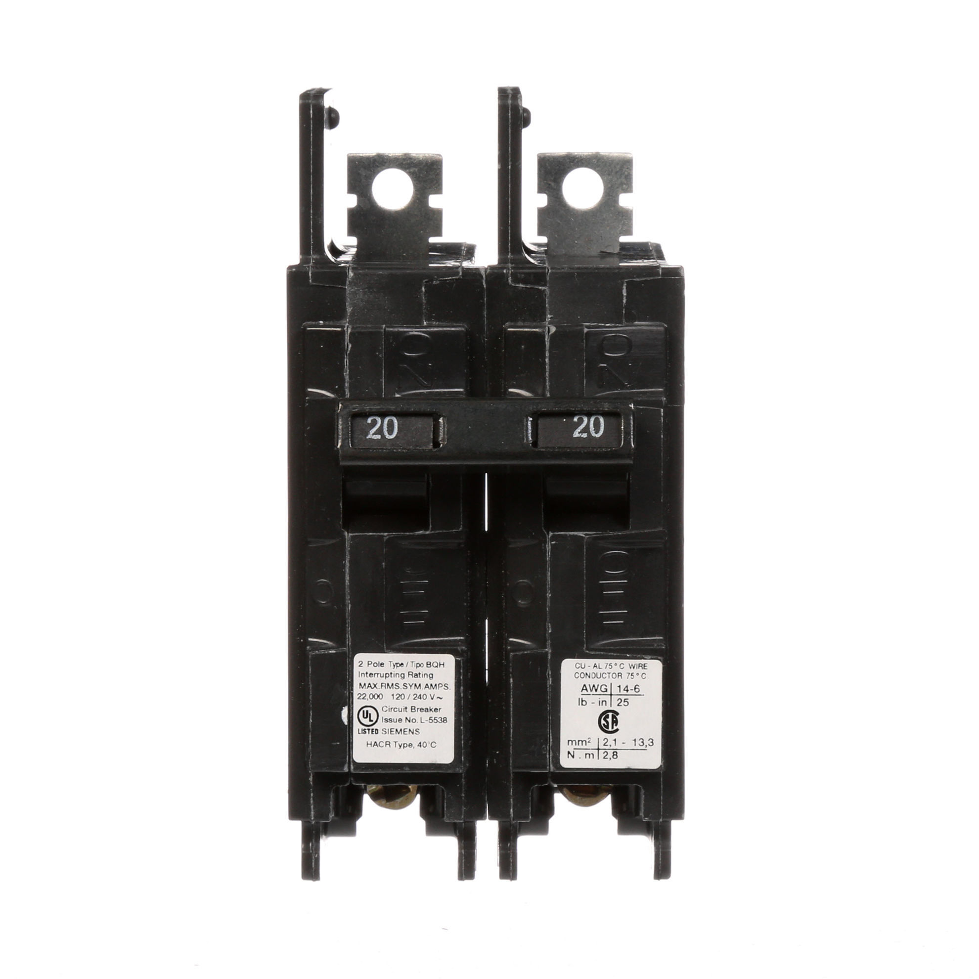 Picture of BQ2B020H ITE & Siemens Circuit Breaker