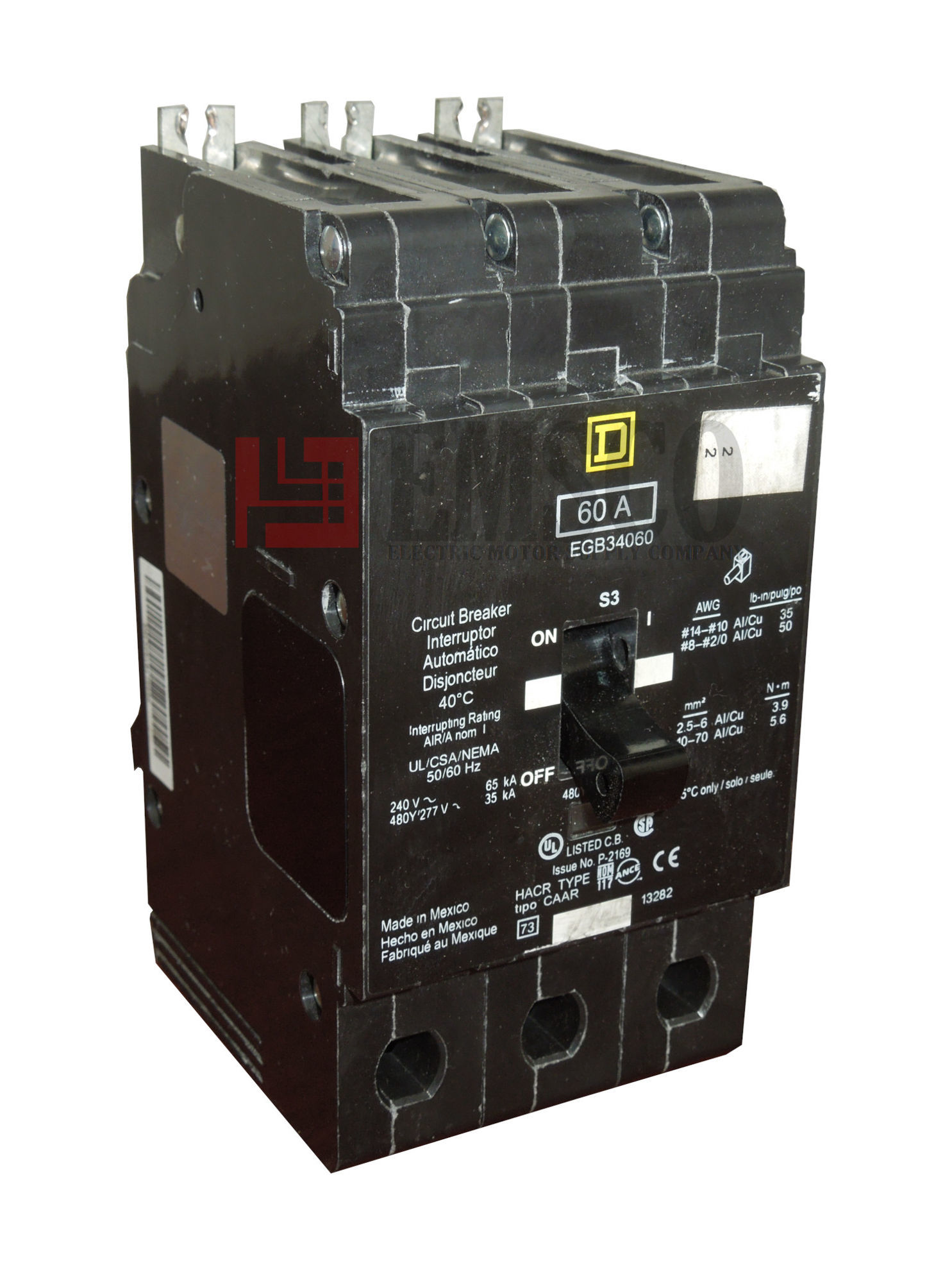 Picture of EGB34060 Square D Circuit Breaker