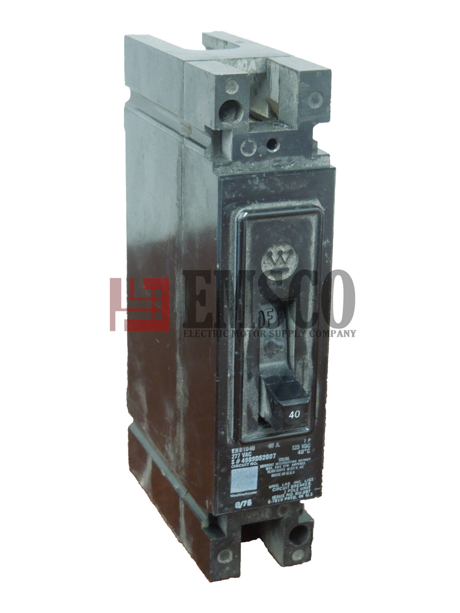 Picture of EHB1015 Westinghouse Circuit Breaker