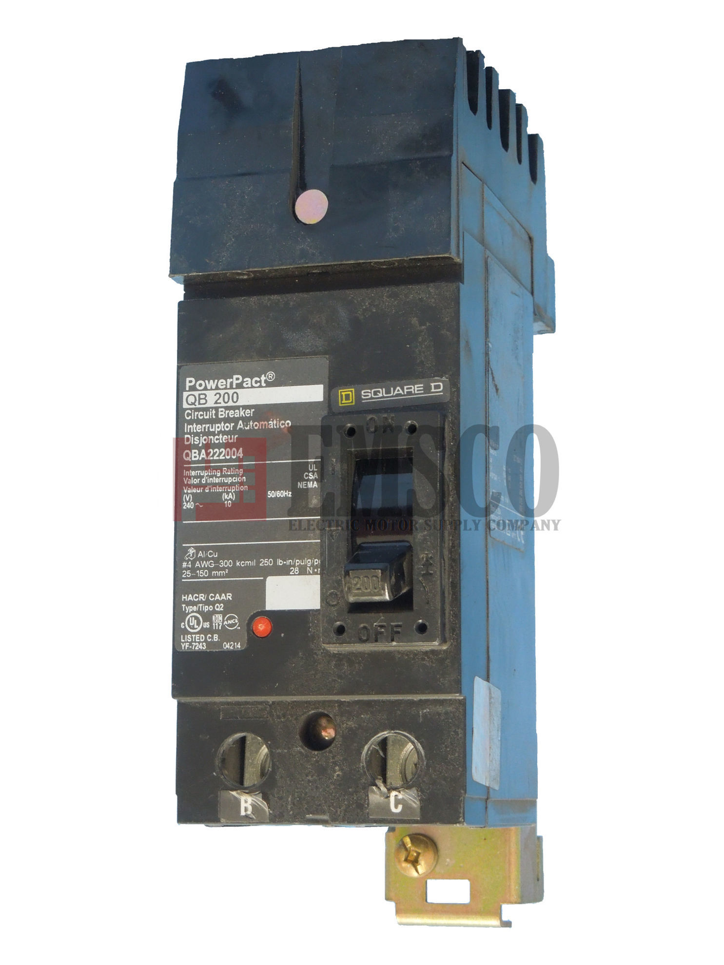 Picture of QBA22100 Square D I-Line Circuit Breaker