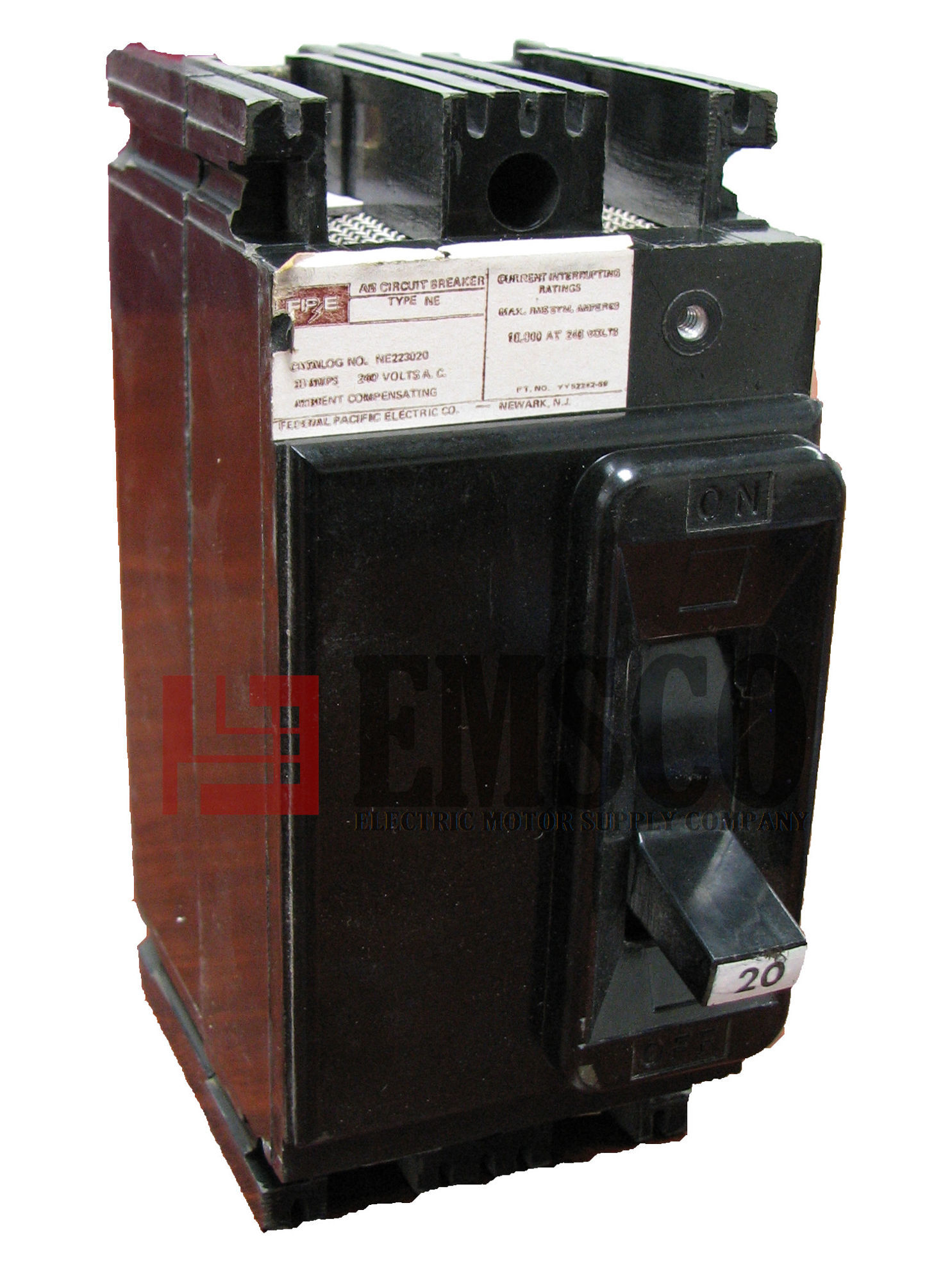 Picture of NE224015 Federal Pacific Circuit Breaker