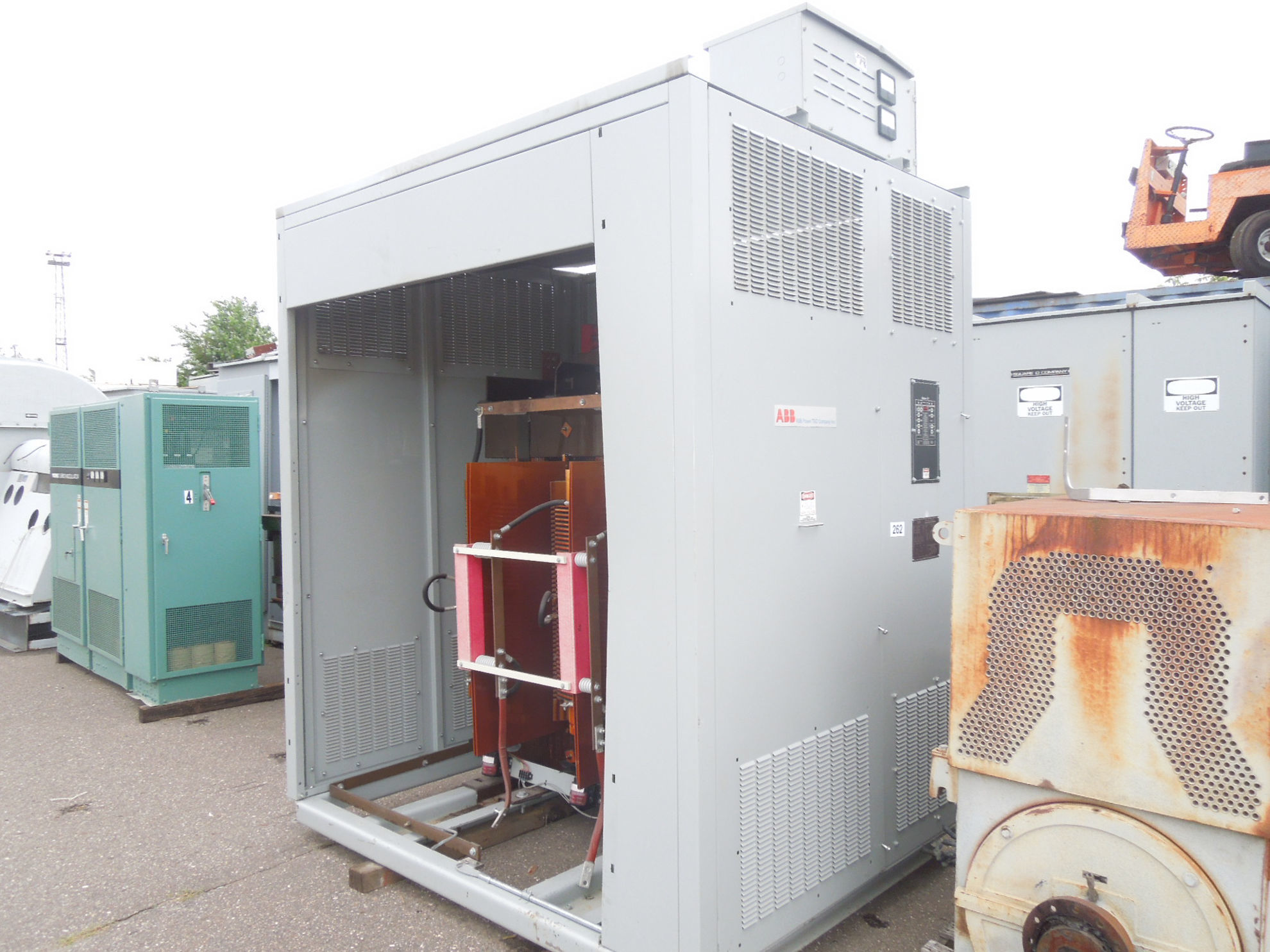 Picture of ABB Medium Voltage Dry Type Transformer | 1500/2000 KVA 12470-480Y/277 Volt | 3 Phase NEMA 1 R&G