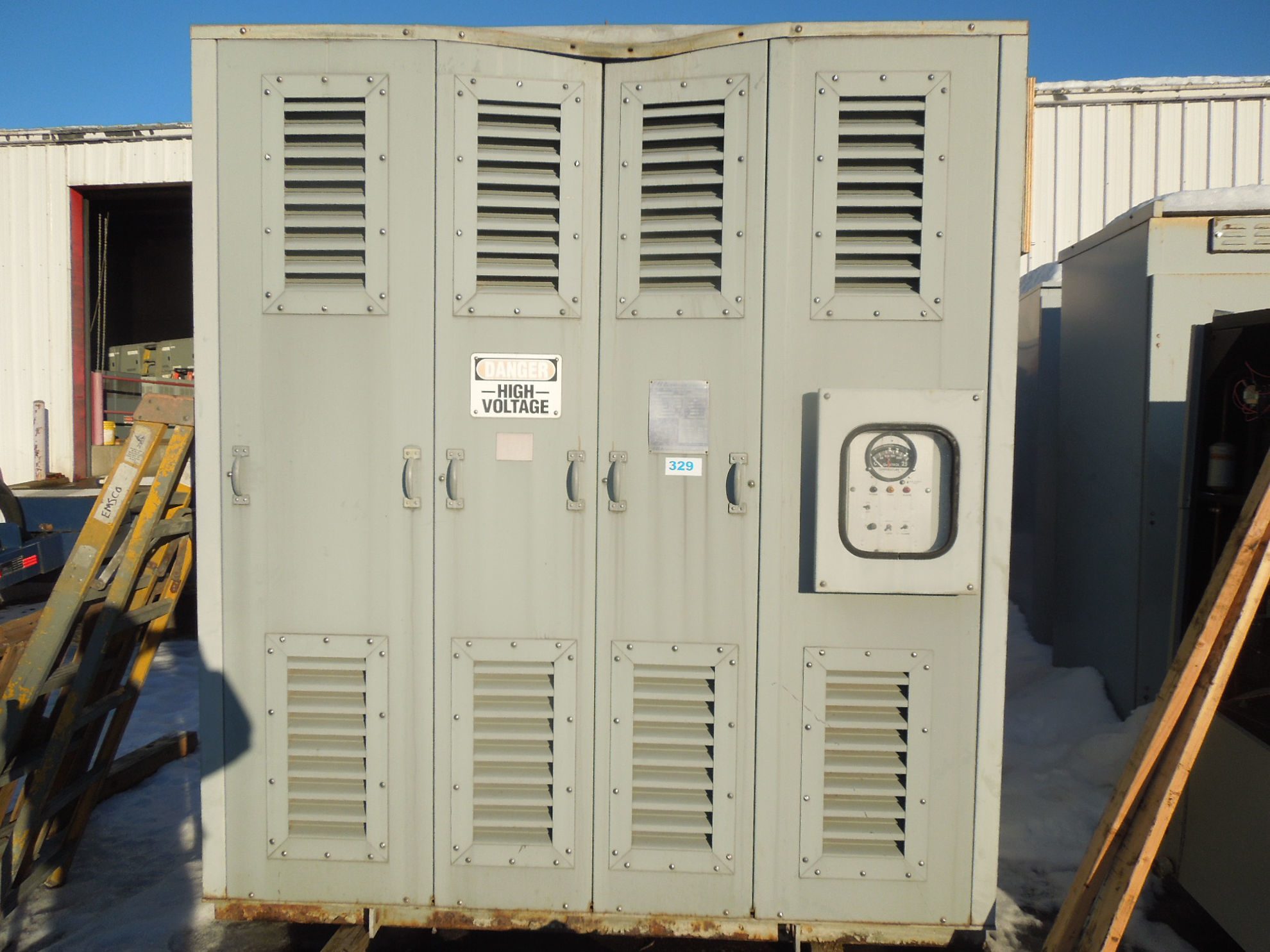 Picture of EB National Industri Medium Voltage Dry Type Transformer | 2500/3333 KVA 4160-480GRDY/277 Volt | 3 Phase NEMA 3R R&G