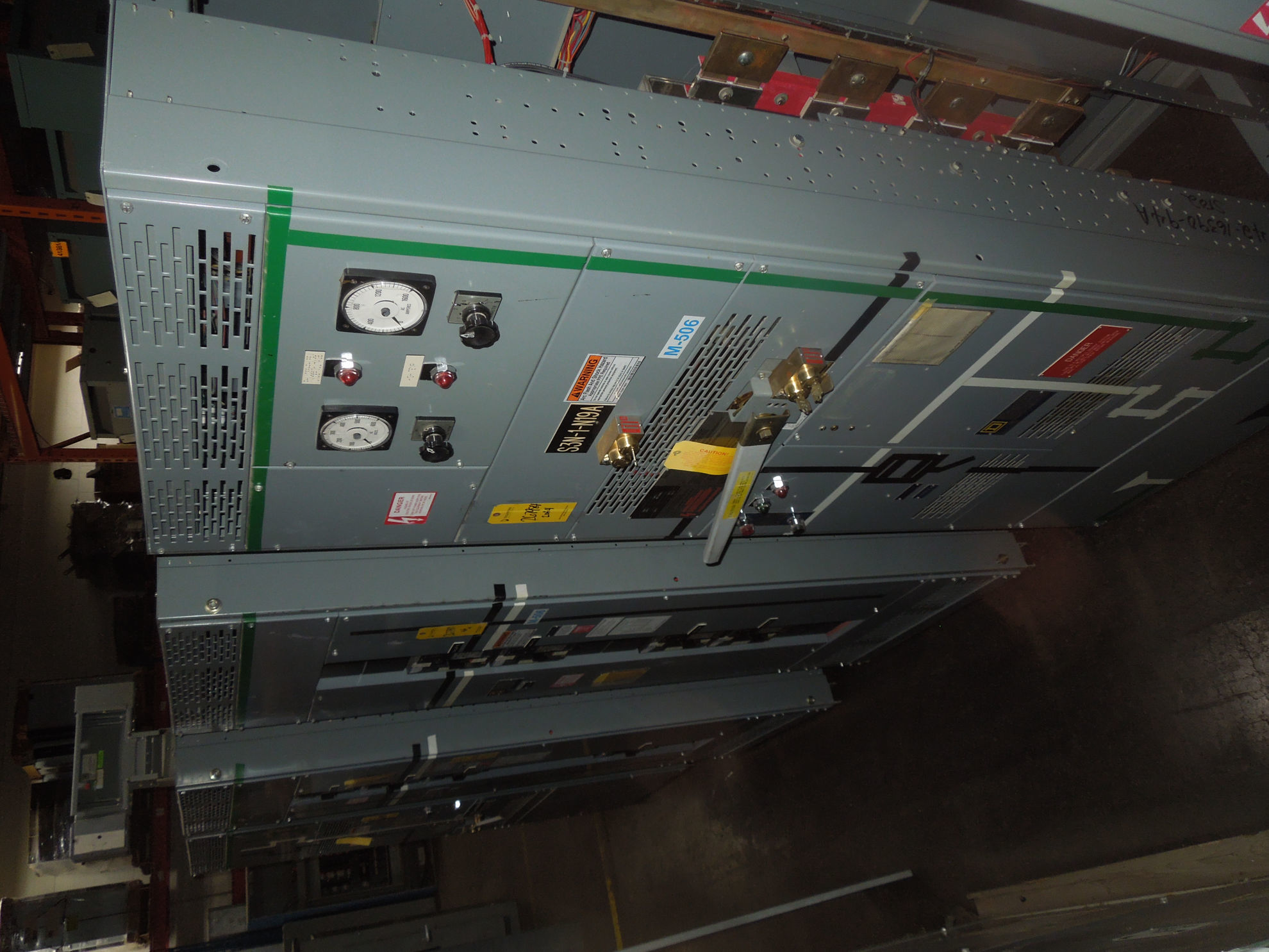 Picture of Square D Power Style Switchboard BP03620Z | 1600 Amp Main Fusible | 480/277V 3-Phase 4-Wire | NEMA 1 R&G