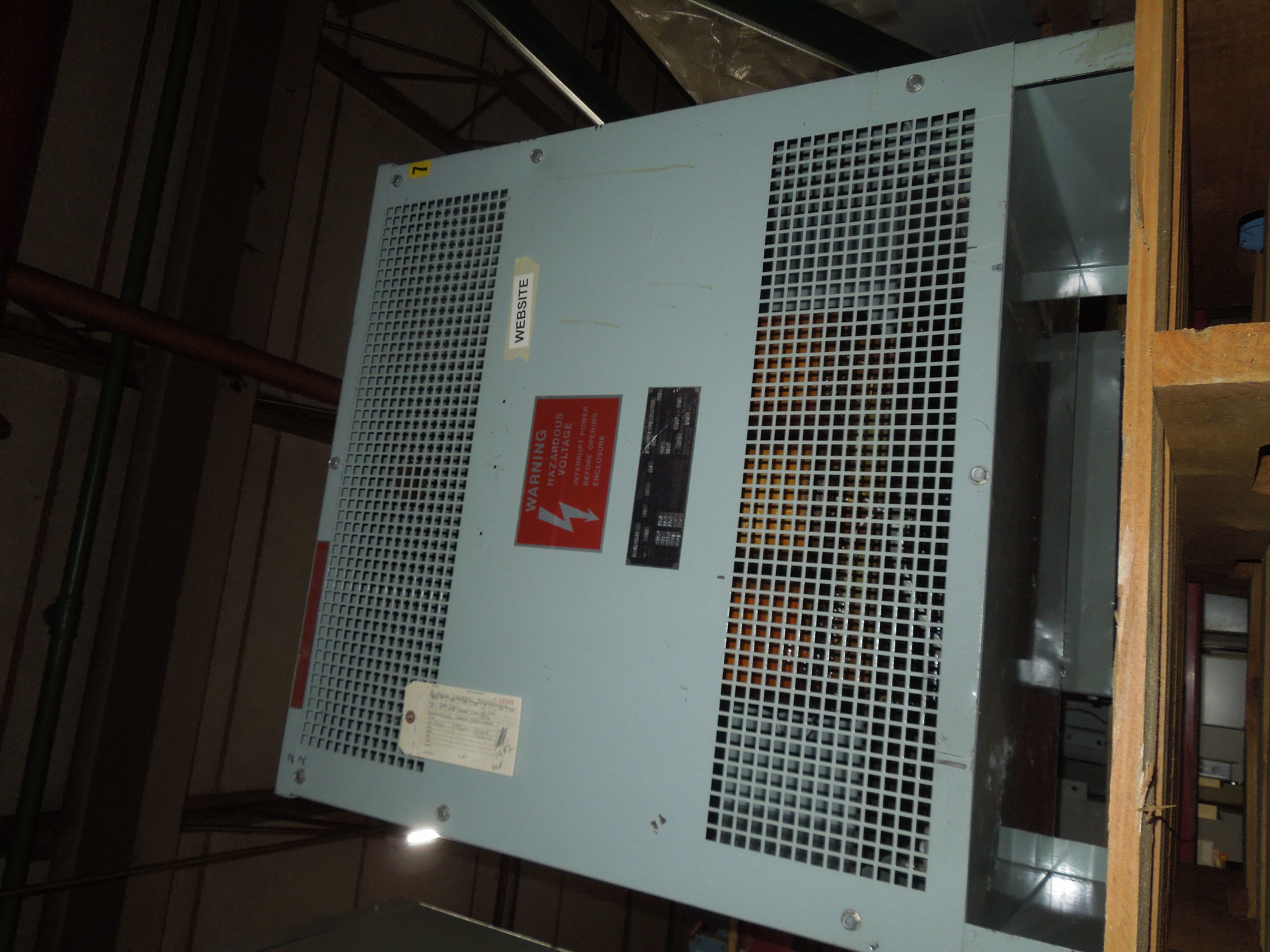 Picture of Basler 44 KVA 460-460 Volt 3 Phase Low Voltage Dry Type Transformer R&G