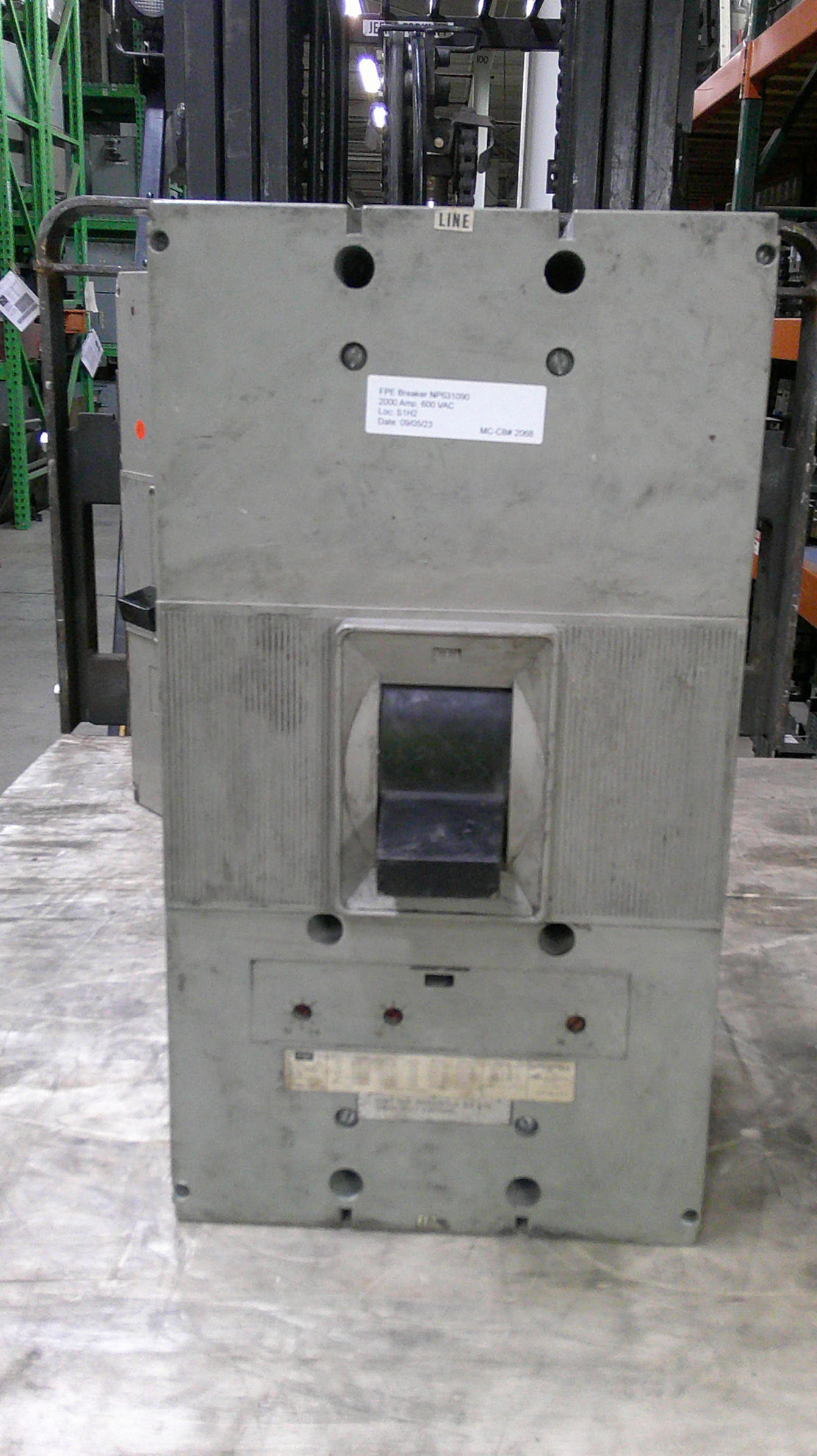 Picture of FPE NP631090 AB Circuit Breaker 2000 Amp 600 Volt AC M/O F/M