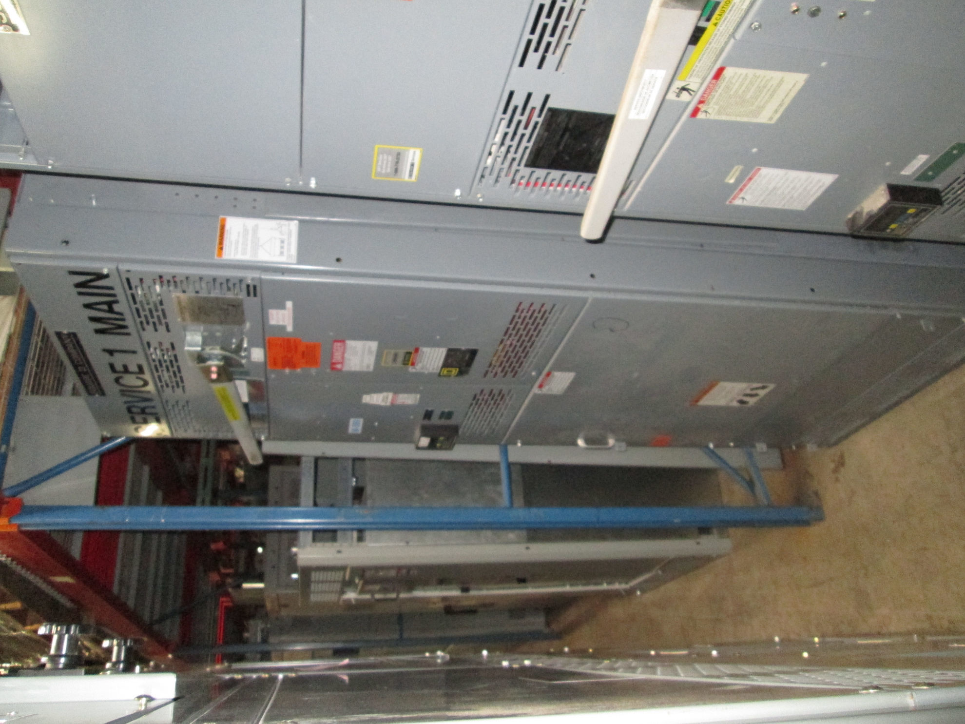 Picture of Square D QED Power Style Switchboard BP03616EI | 1600 Amp Fusible Main | 480Y/277V 3-Phase 4-Wire | NEMA 1 R&G