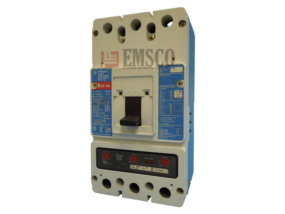 Picture of KDC3400 Cutler-Hammer Circuit Breaker