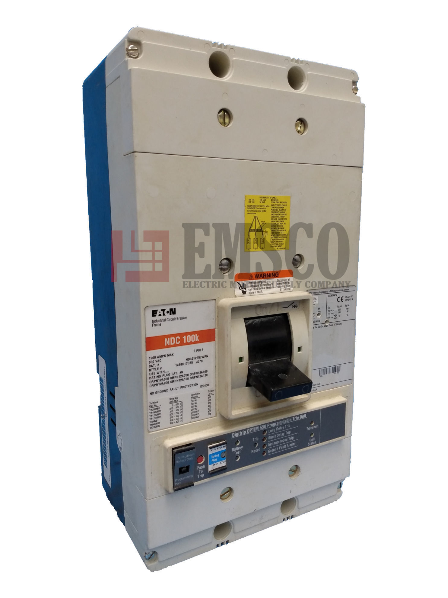 Picture of NDC3800T33W Cutler-Hammer Circuit Breaker