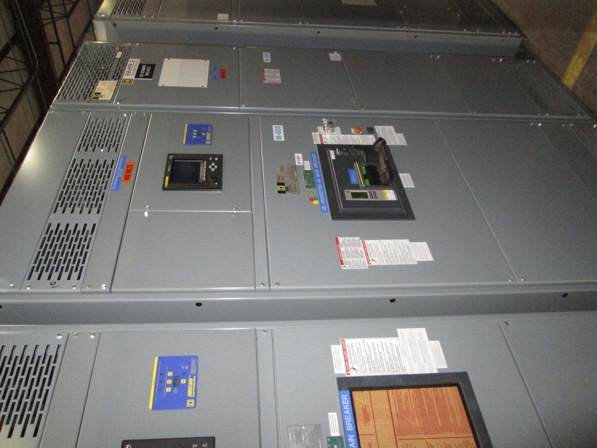 Picture of Square D QED Power Style Switchboard RK1600 | 1600 Amp Main Breaker | 480Y/277V 3-Phase 4-Wire | NEMA 1 R&G