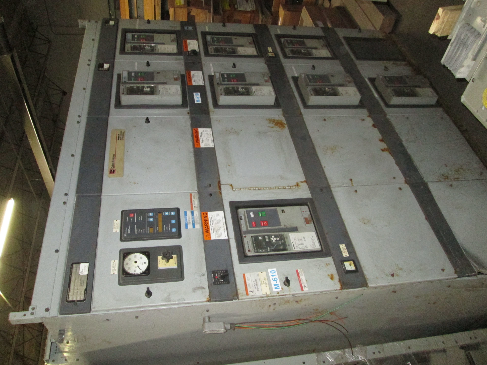 Picture of Cutler-Hammer Magnum DS Switchboard 4000 Amp 480Y/277 Volt AC 3 PH 4W NEMA 1 R&G