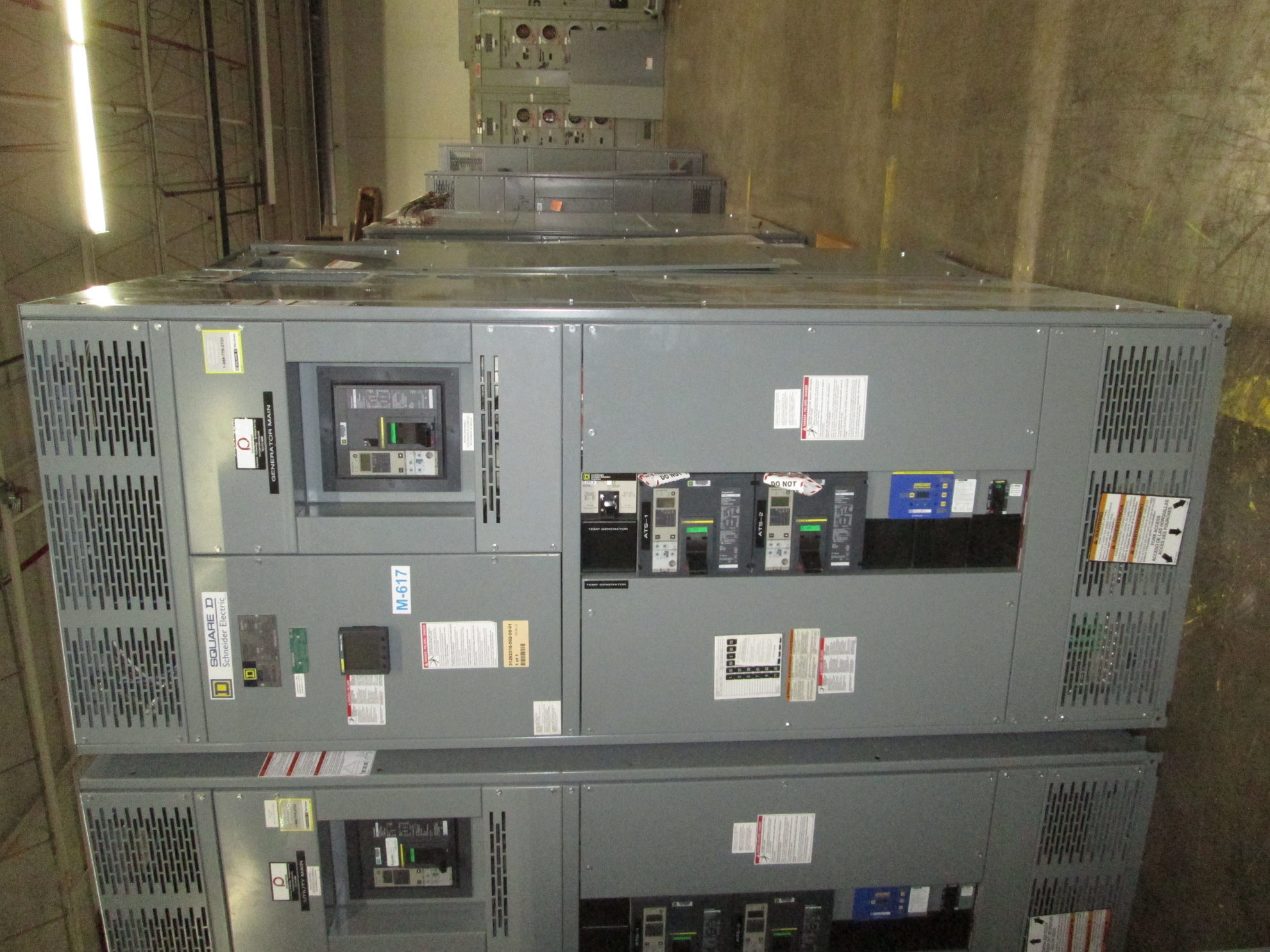 Picture of Square D QED Power Style Switchboard PJ800 | 800 Amp Main Breaker | 480Y/277V 3-Phase 4-Wire | NEMA 1 R&G