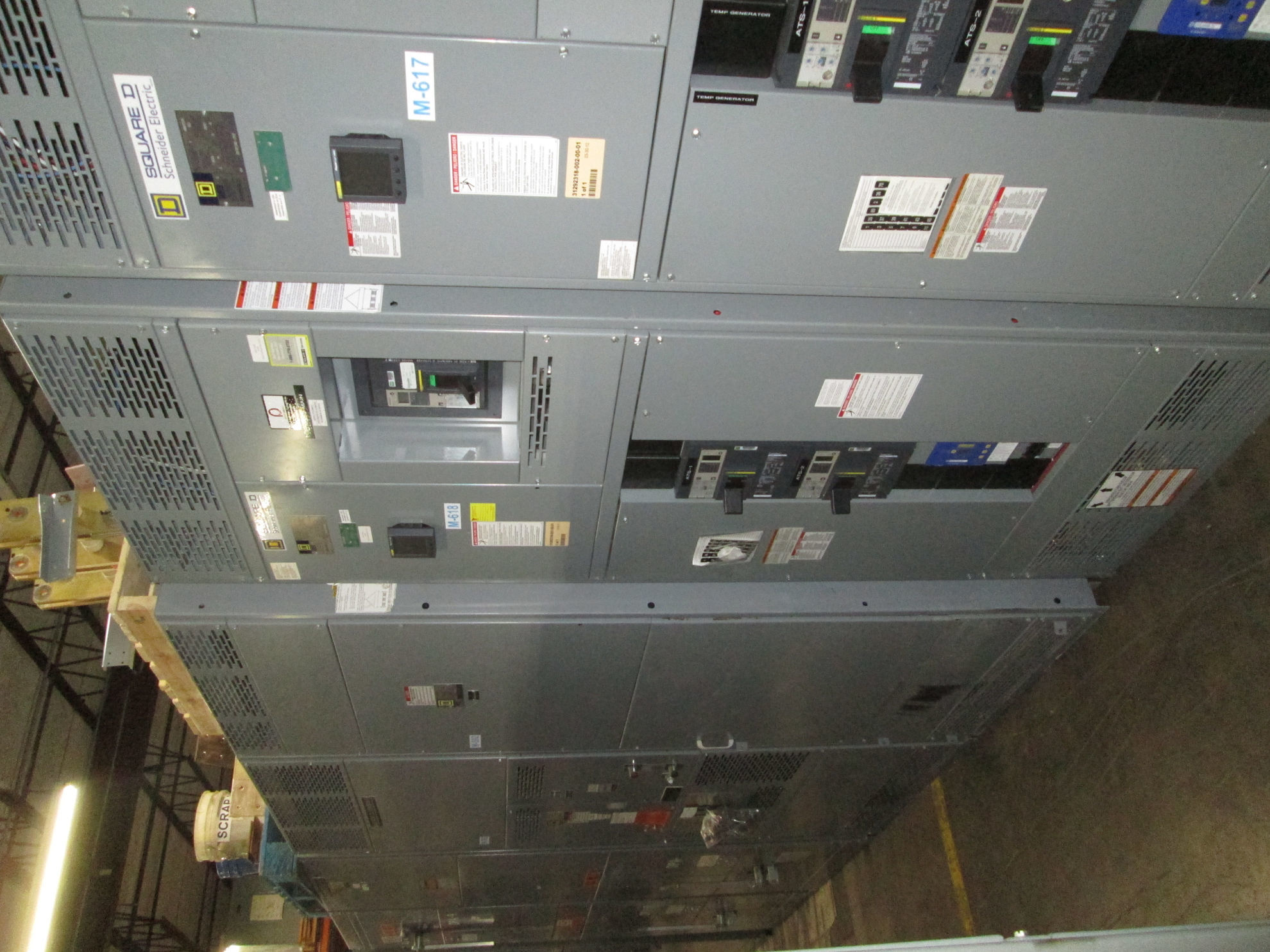 Picture of Square D QED Power Style Switchboard PJ800 | 800 Amp Main Breaker | 480Y/277V 3-Phase 4-Wire | NEMA 1 R&G