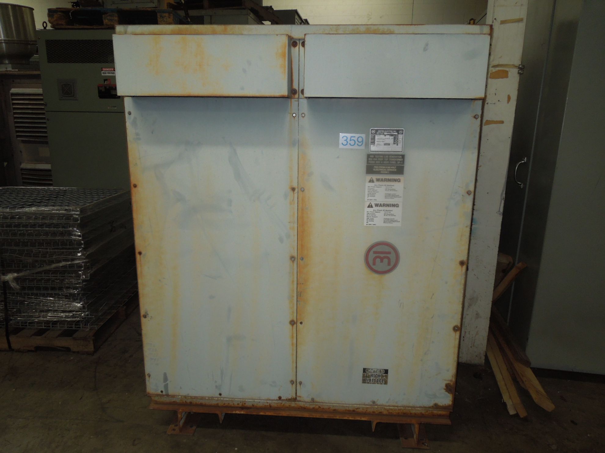 Picture of Matra Electric Inc. Medium Voltage Dry Type Transformer | 500 KVA 4260Y/2460 x 13800Y/4968-480Y/277 Volt | 3 Phase NEMA 3R R&G
