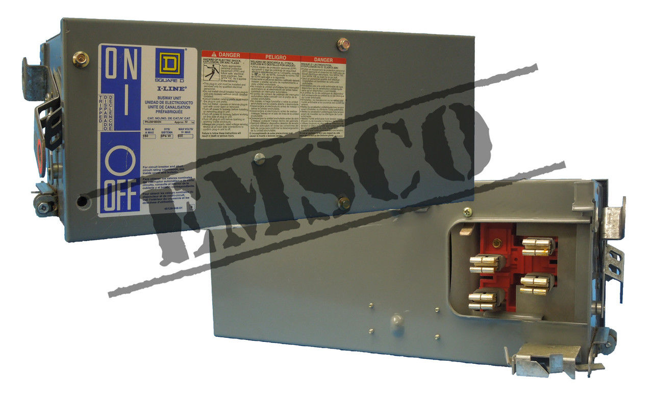 Picture of PHD34040G Square D I-Line Breaker Bus Plug R&G