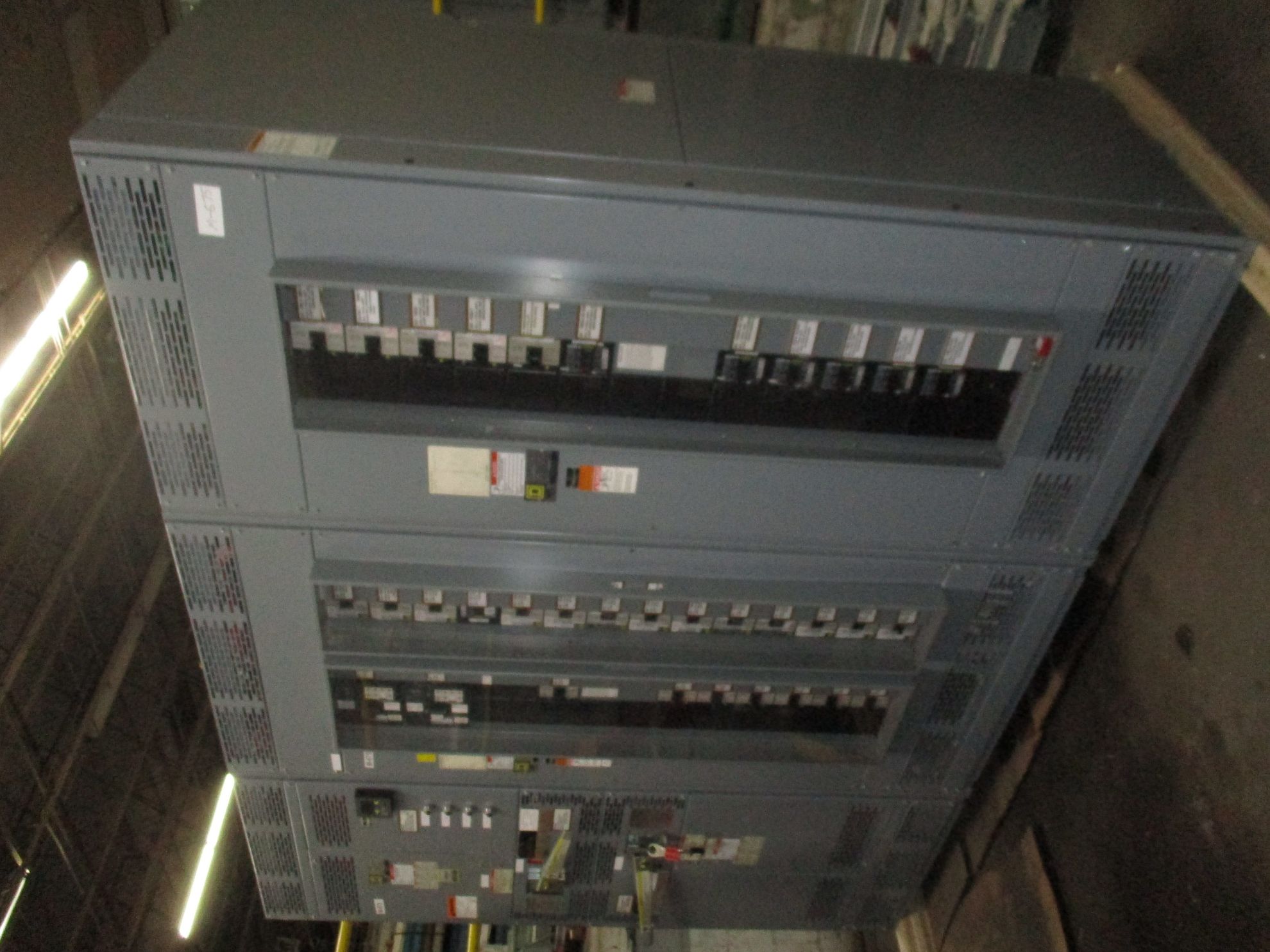 Picture of Square D QED Power Style Switchboard BP03612 | 1200 Amp Fusible Dual Mains | 480V 3-Phase 3-Wire | NEMA 1 R&G