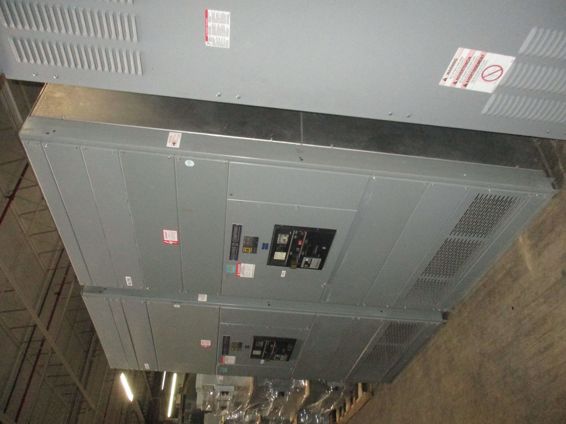 Picture of Square D QED Power Style Switchboard 4000 Amp Main Breaker 480Y/277 Volt 3 PH 4 W NEMA 1 R&G