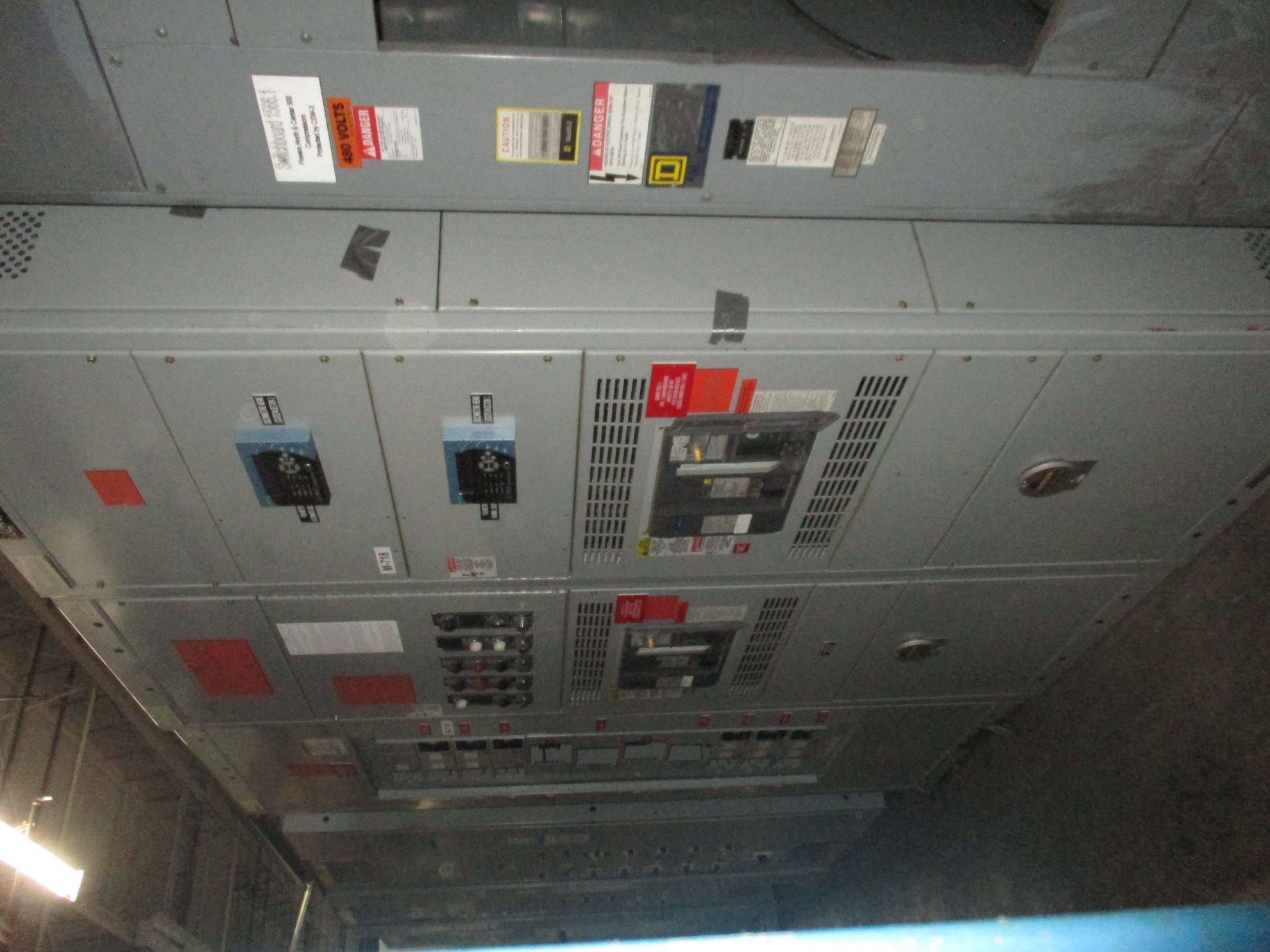 Picture of General Electric Spectra Series Switchboard SSF16G216 | 1600 Amp Main-Tie Breaker | 480Y/277V 3-Phase 4-Wire | NEMA 1 R&G