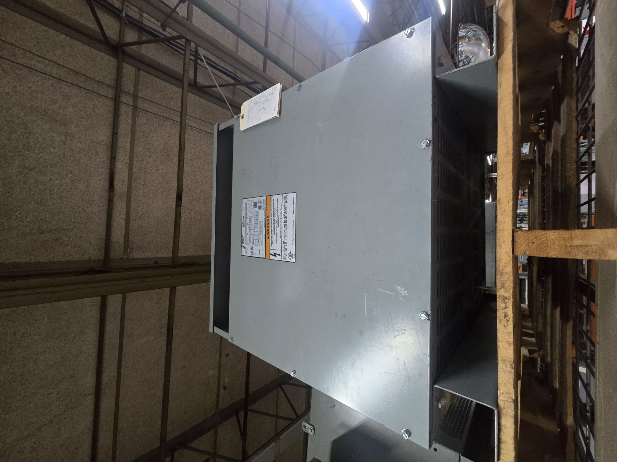 Picture of Jefferson Low Voltage Dry Type Transformer | 45 KVA 480-240Y/120 Volt | 3 Phase NEMA 1 R&G