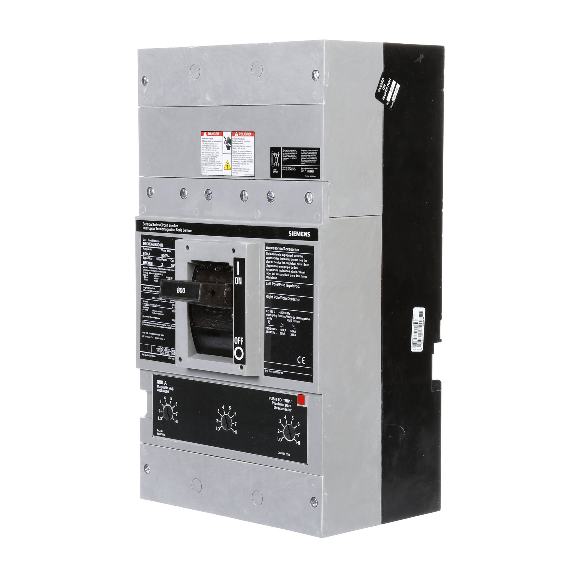 Picture of HMXD63B500 ITE & Siemens Circuit Breaker